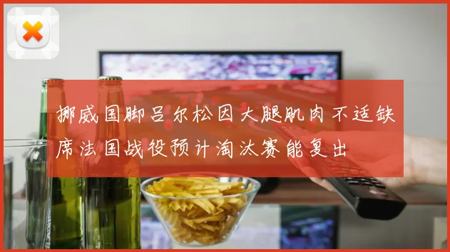 挪威国脚吕尔松因大腿肌肉不适缺席法国战役预计淘汰赛能复出